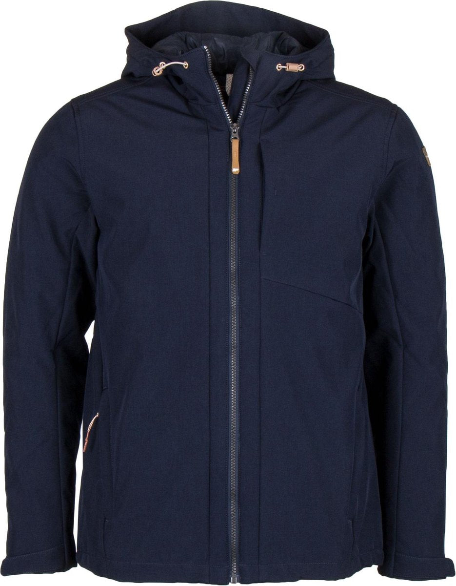 Icepeak Albers Softshell  Jas - Maat 54  - Mannen - donker blauw