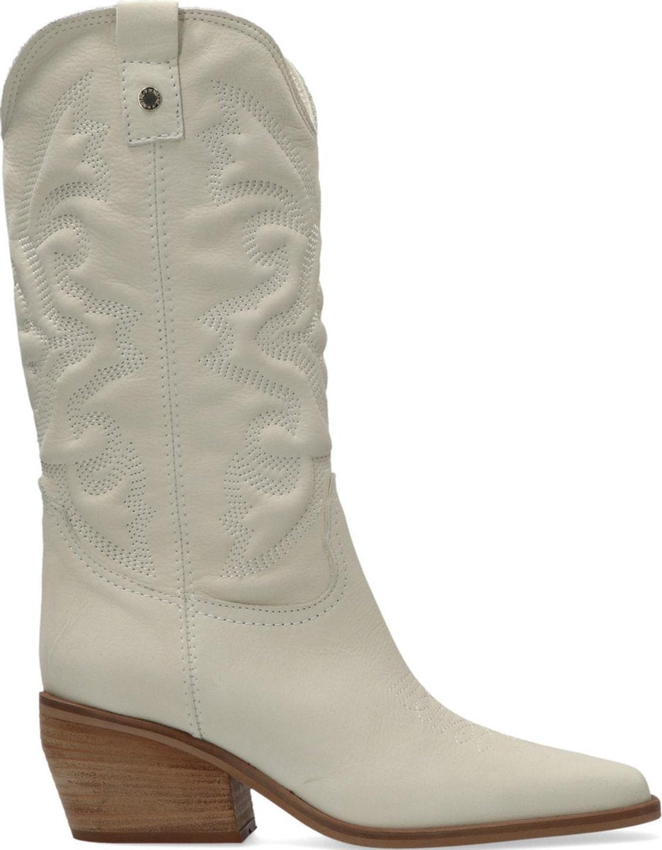 Notre-V Dames Hoge laarzen Al330 - Beige - Maat 38