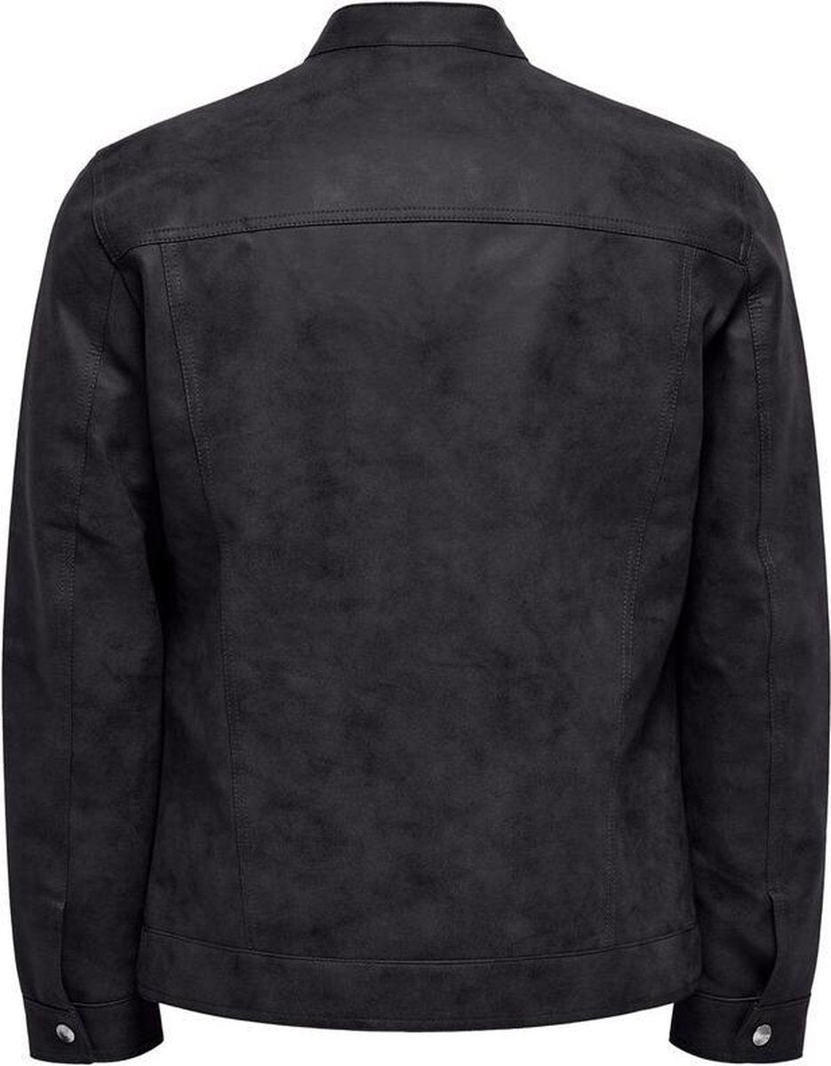 Only & Sons Leather Favour Jacket - m