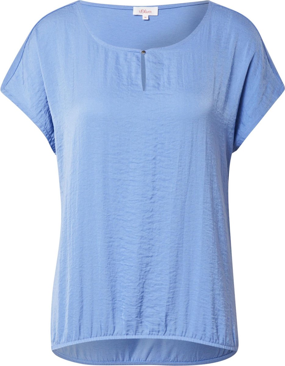 S.oliver blouse Lichtblauw-40 (L)