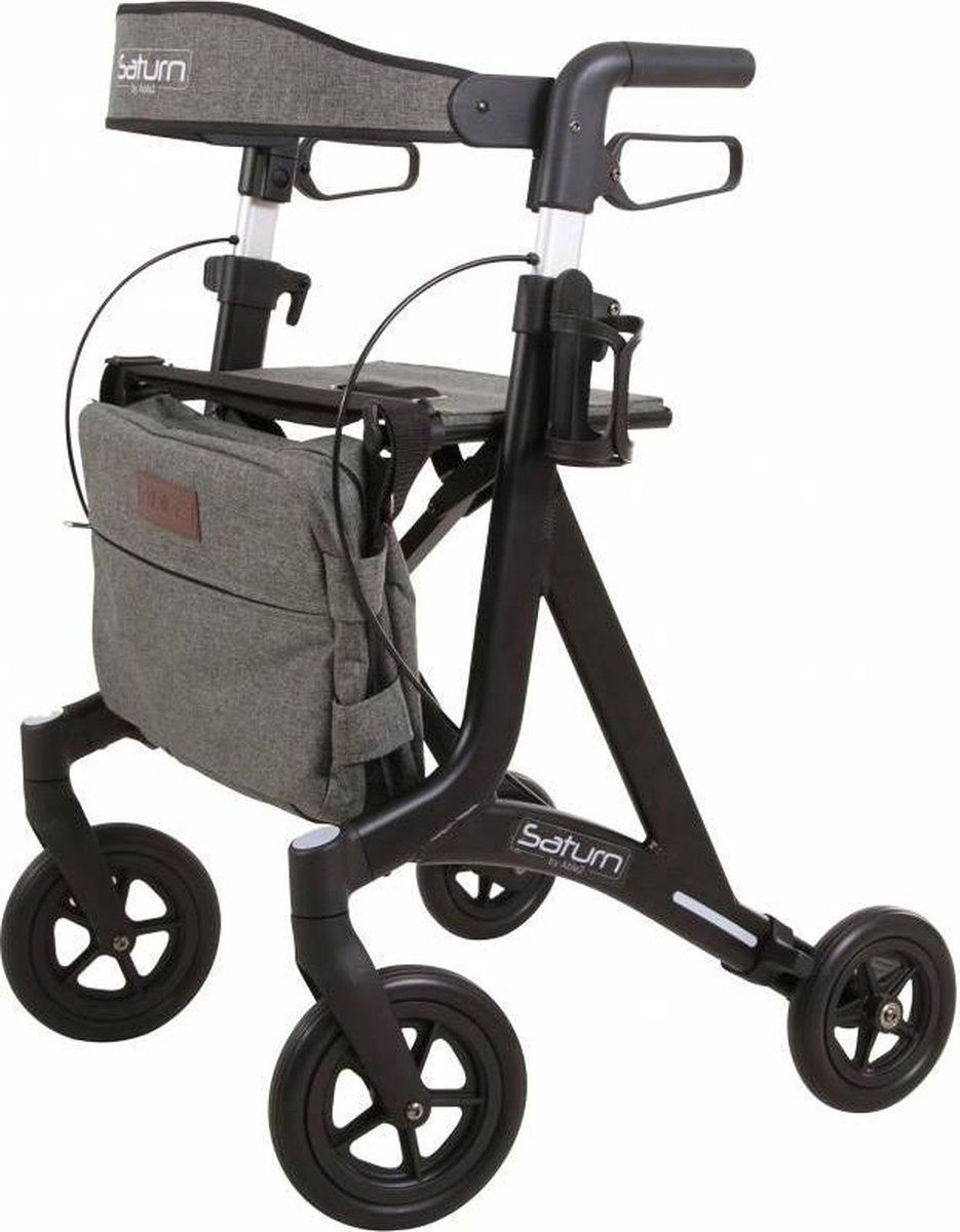 Saturn rollator - mat-zwart - Able2