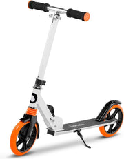 Lionelo Scooter Step - Luca - Opvouwbare step - Wit-Oranje