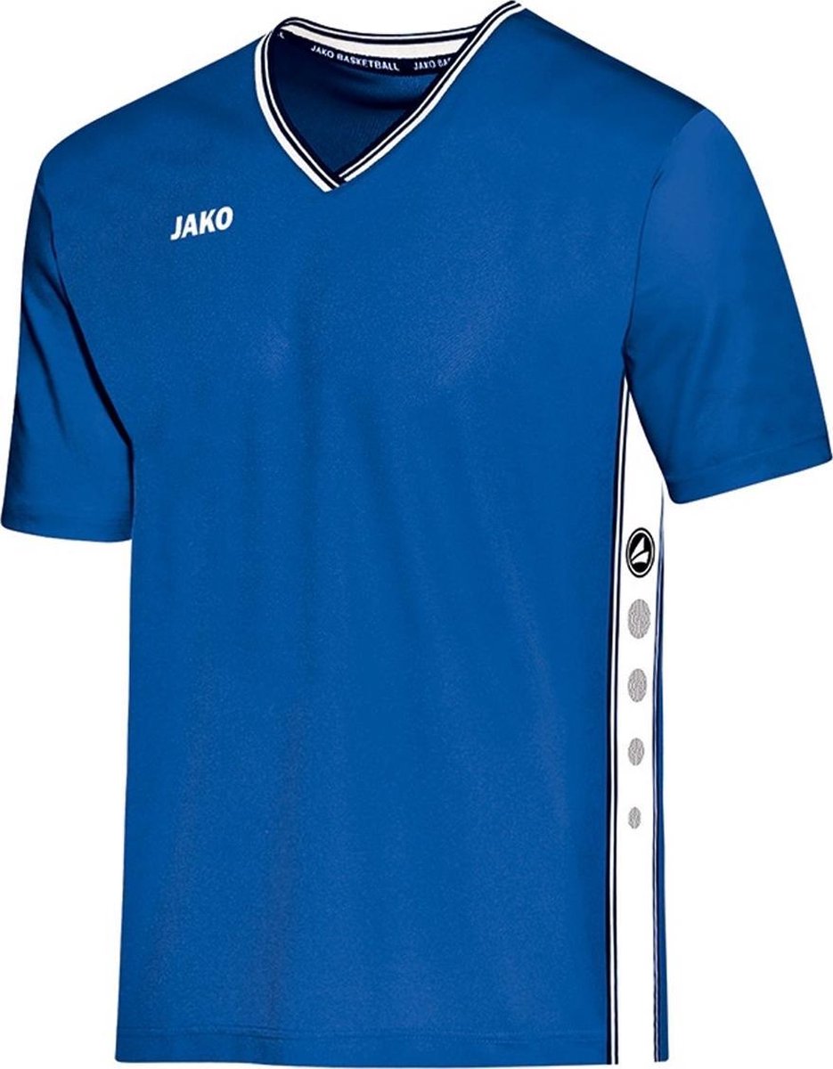 Jako Center Shooting Shirt - Royal / Wit | Maat: XXL