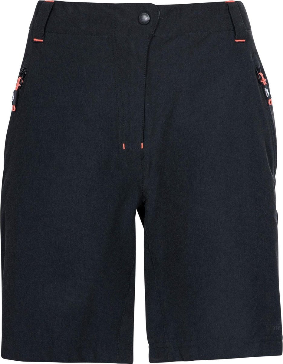 Trespass Womens/Ladies Brooksy Hiking Shorts (Black Peach)