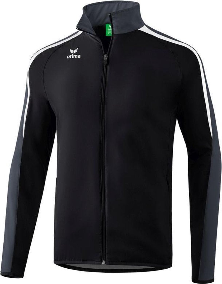 Erima Liga 2.0 Trainingsvest - Zwart / Wit / Donkergrijs | Maat: L