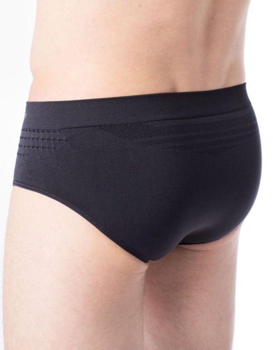 Underun - Hardlopen - Sportondergoed - Hardloopondergoed - Sportonderbroek - Man Slip - Zwart - L