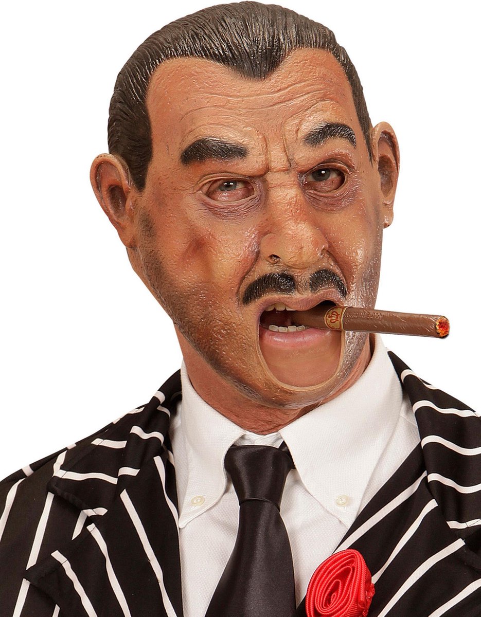 Gangster masker voor volwassenen - Verkleedmasker