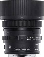 Sigma 35mm F2.0 DG DN lens (Contemporary) Sony E