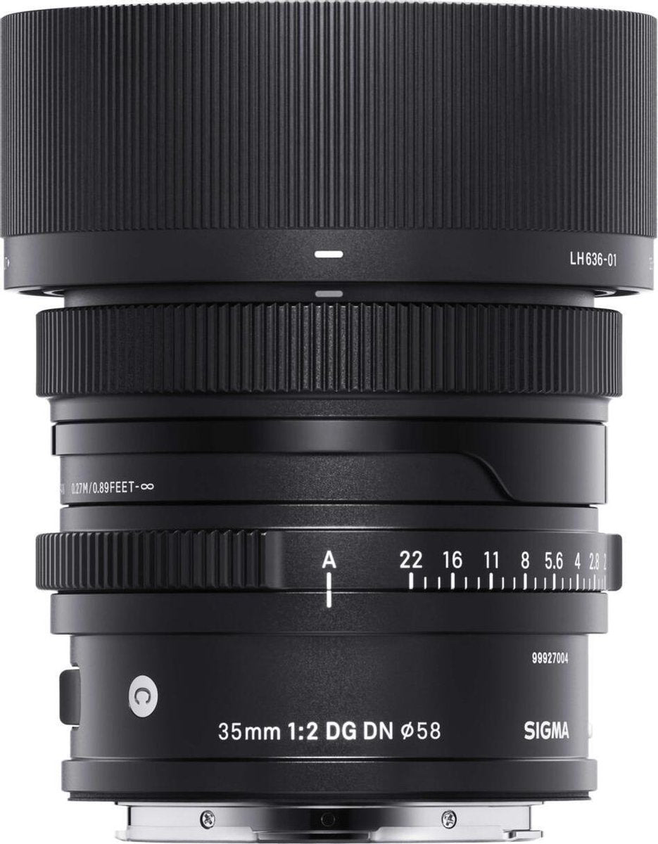Sigma 35mm F2.0 DG DN lens (Contemporary) Sony E