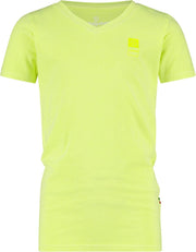 Vingino Vingino B-Basic T-shirt - Unisex - neon geel