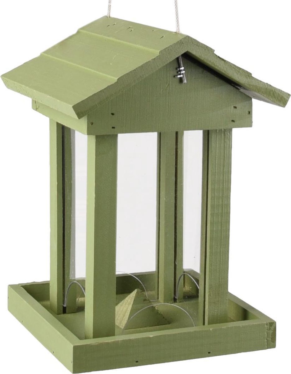 Flamingo Voedersilo mateo groen - hanger 15x16x21