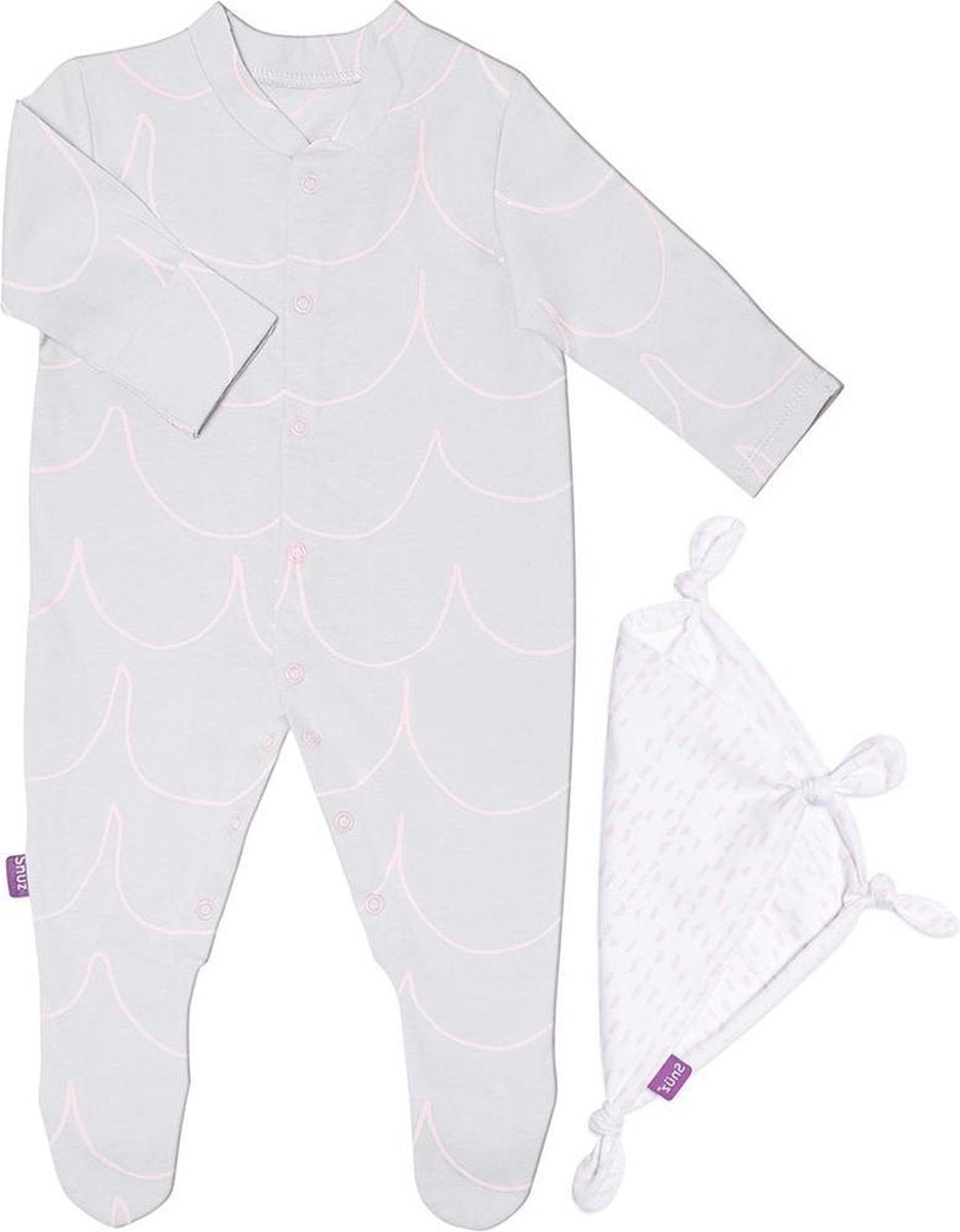 Snuz Baby Cadeau set - Wave Rose - Slaappakje en knuffeldoekje