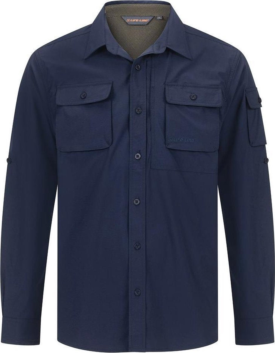 Life-Line Malton Overhemd - Heren Outdoor Blouse - Anti-Insect Werking