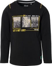 Quapi jongens shirt Dez Black