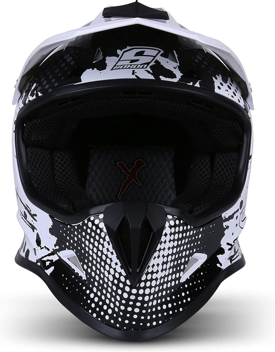 Soxon SKC-34 Zwart Wit