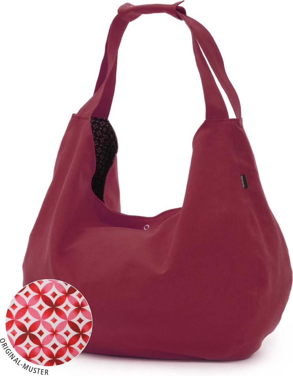 Maxi Bag - Vrijetijdstas bordeaux Sporttas YOGISTAR