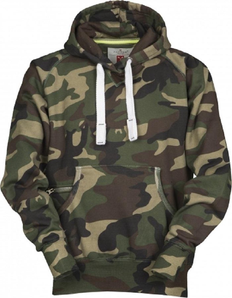 Payper Hoodies camouflage print - S / Armygroen