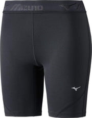 Mizuno Impulse Core Mid Tight Dames - Zwart - maat XS