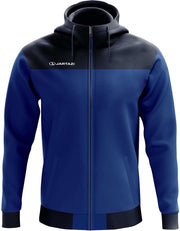 Jartazi Vest Met Capuchon Bari Heren Polyester Blauw Maat Xl