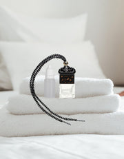 Car Perfume | Luchtverfrisser | Fresh Linen | Auto verfrisser | Incl. 10ml navulling | Zwart