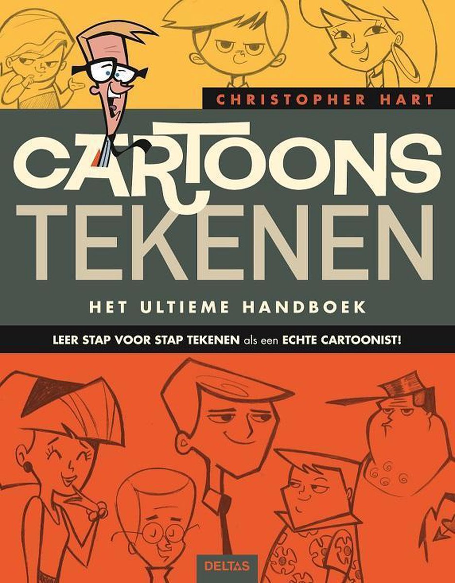 Deltas Cartoons tekenen - Het ultieme handboek
