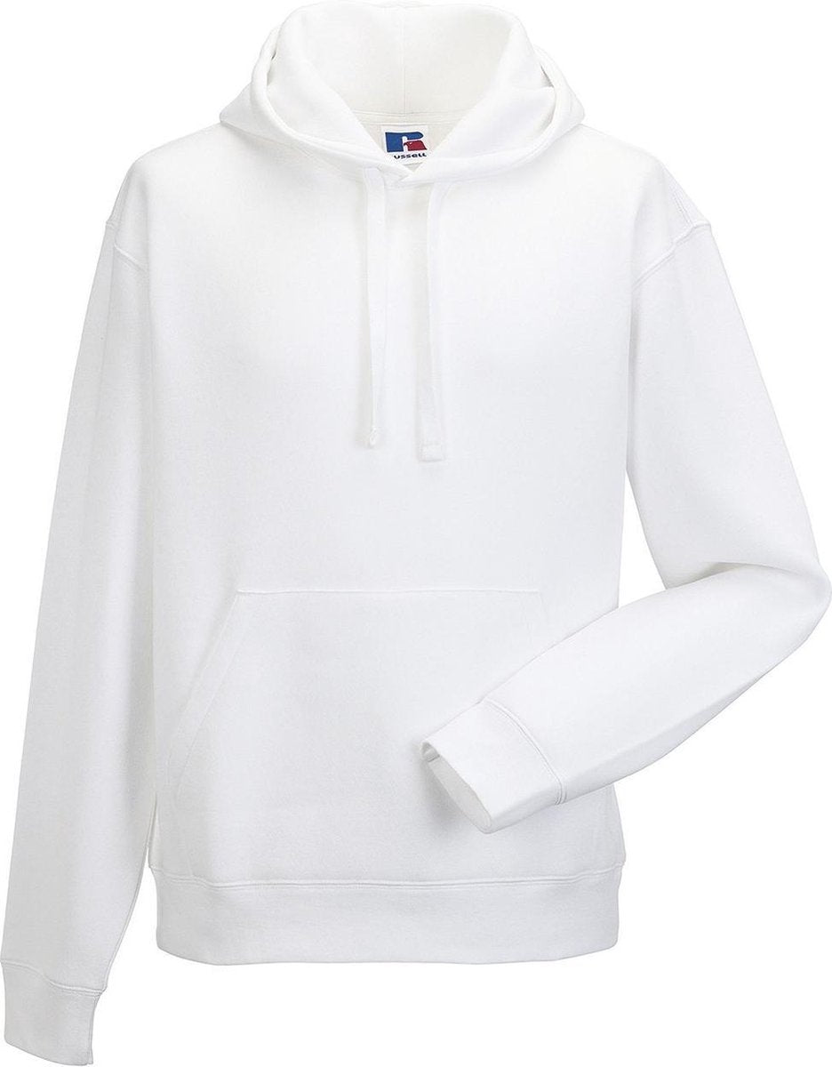 Russell Authentic Hoodie voor Heren Wit XXXL
