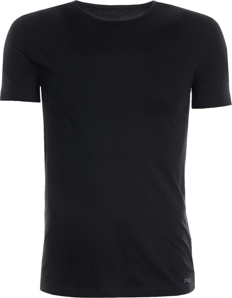 Fila - Undershirt Round Neck - Zwart - Heren - maat  XXL