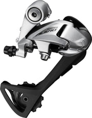 Achterderaileur alivio t4000 9-sp sgs top-normal zilver - ZWART