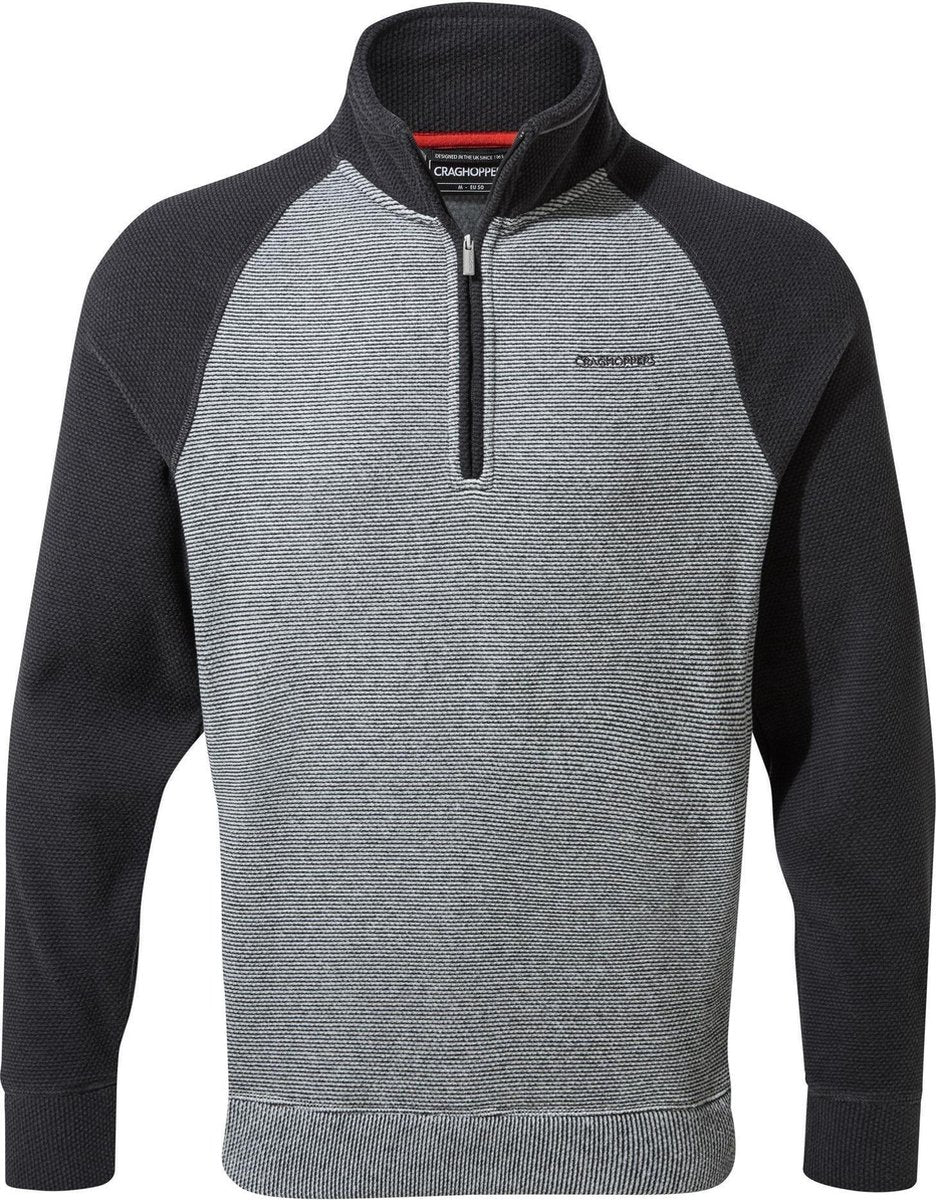 Craghoppers Outdoortrui Leto Heren Zwart/grijs Mt M