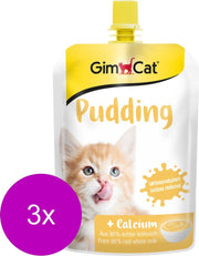 GimCat Pudding - Kat - Snack - 3 x 150 gr