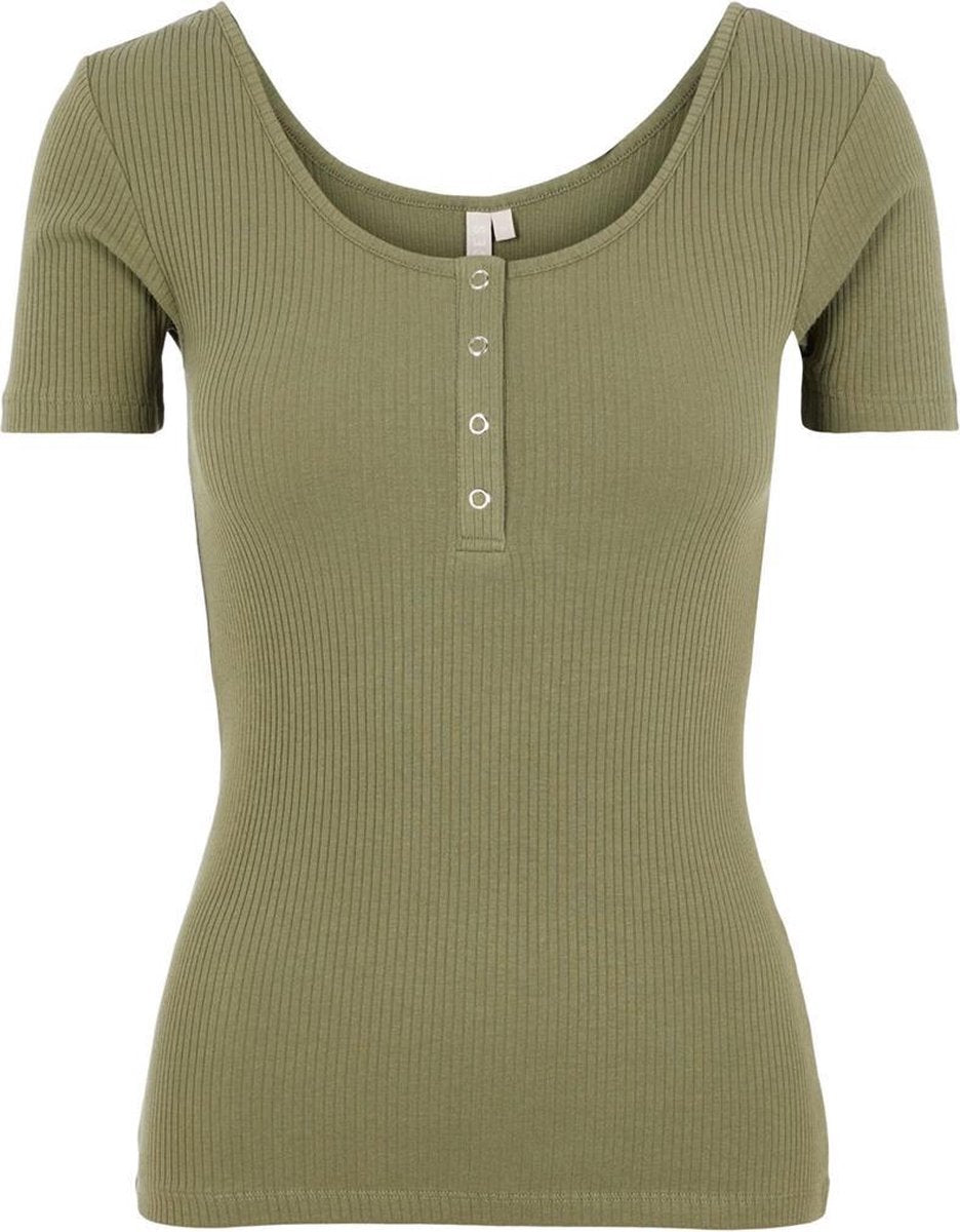 Pckitte Ss Top Noos Bc 17101439 Deep Lichen Green