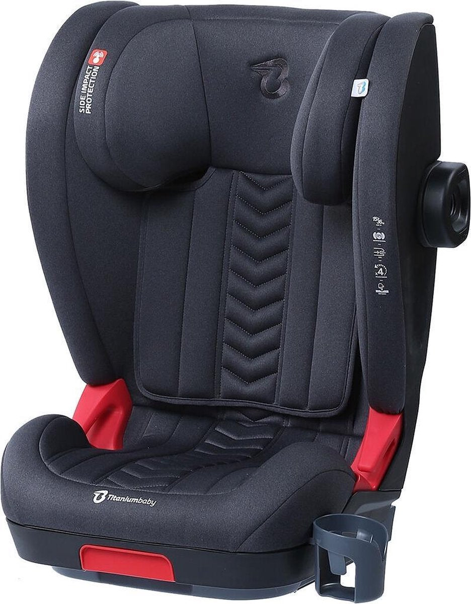 Titaniumbaby Autostoel Arctic - Groep 2/3 - Antraciet