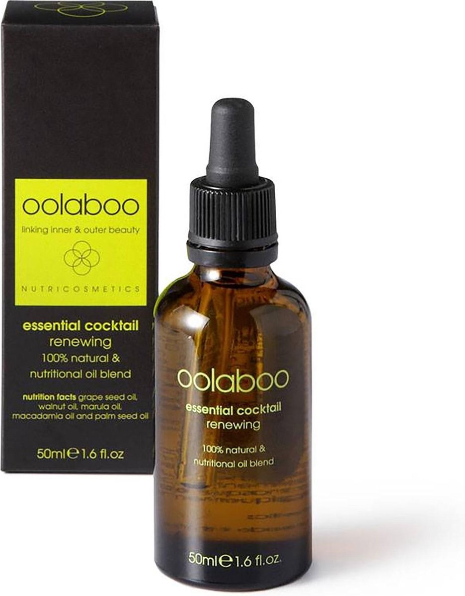 Oolaboo - Cocktail Essential - Renewing - 100% Natural & Nutritional Oil Blend - 50 ml