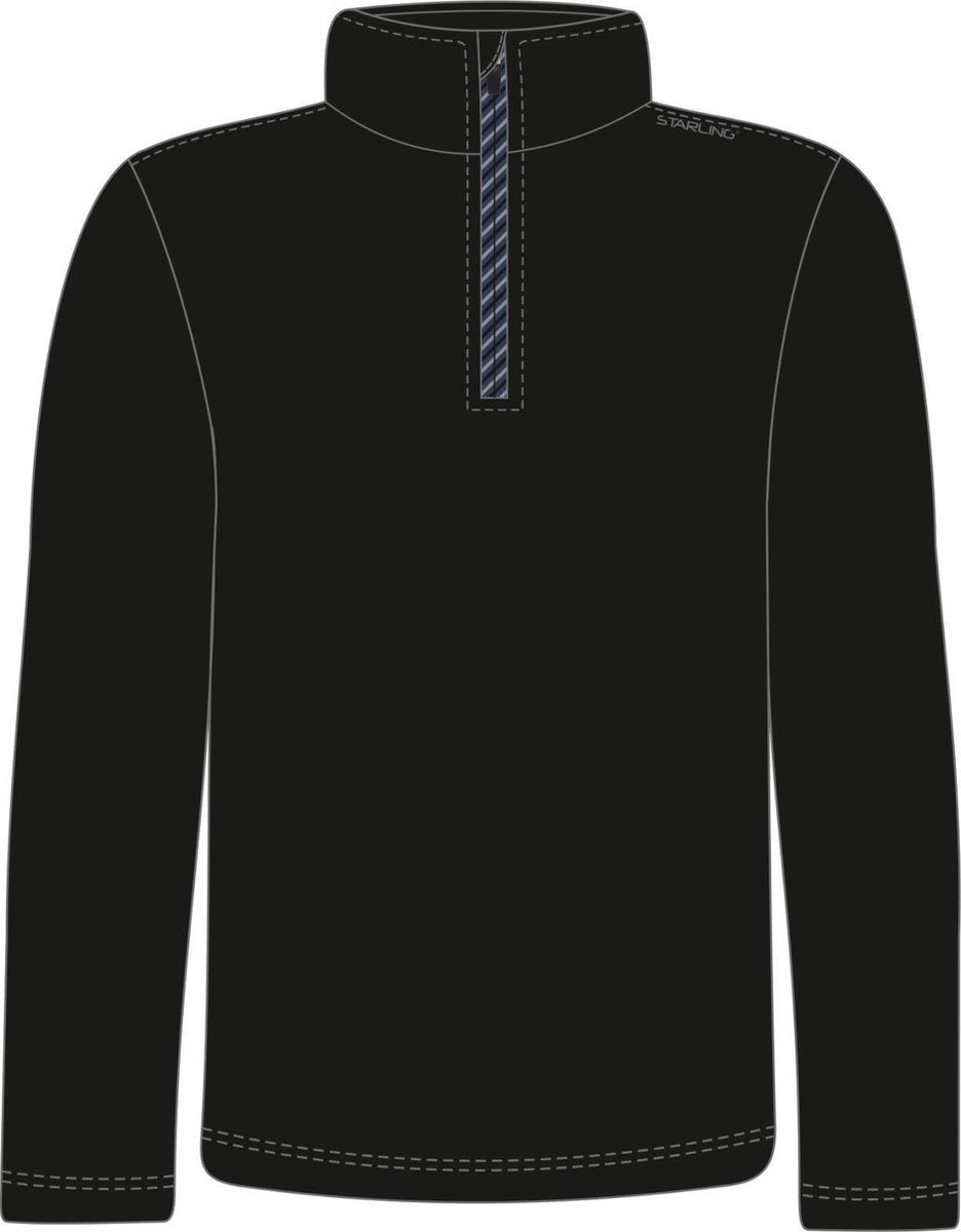 Starling Fleece Pulli - Heren - Zwart - M