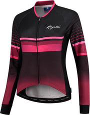 Rogelli Ds Wielershirt LM Impress Bordeaux/Roze S