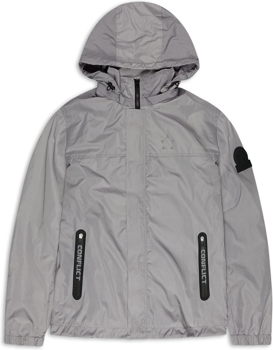 Conflict Windbreaker Reflective Grey