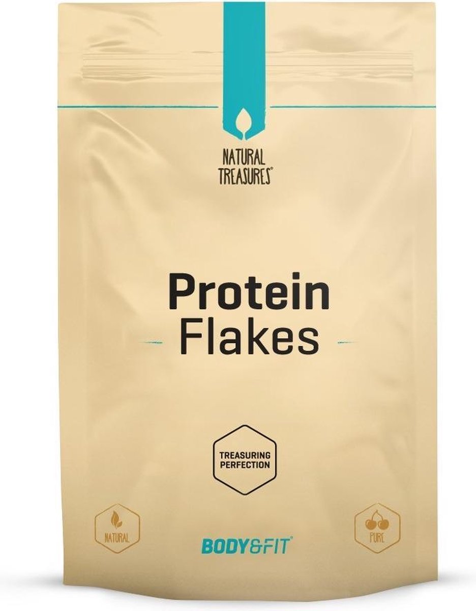 Body & Fit Superfoods Protein Flakes - Eiwitrijke sojavlokken - 1000 gram