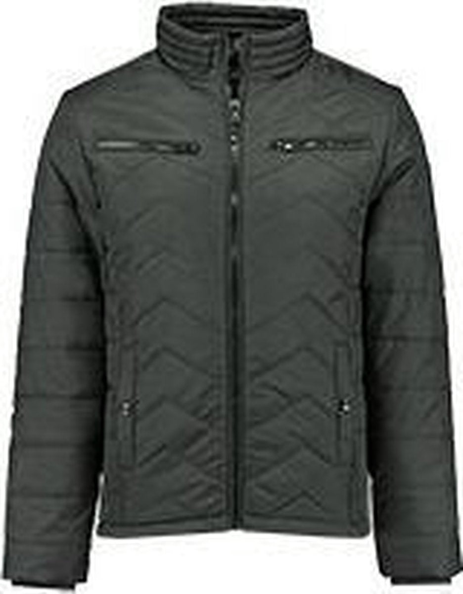 Kjelvik heren winterjas Ulmer army groen - maat S