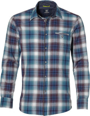 Lerros Overhemd - Modern Fit - Petrol - 4XL Grote Maten