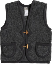 Alwero - Alwero bodywarmer Alpen Junior Antraciet 104-110