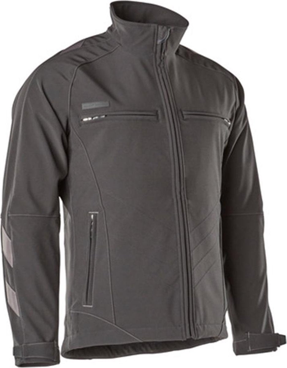 Mascot Softshell Stretchjack Dresden 12102-149-09 Zwart mt L
