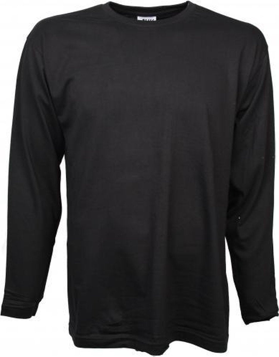 Jhk Regular T-shirt Lange Mouw Unisex Maat S Zwart