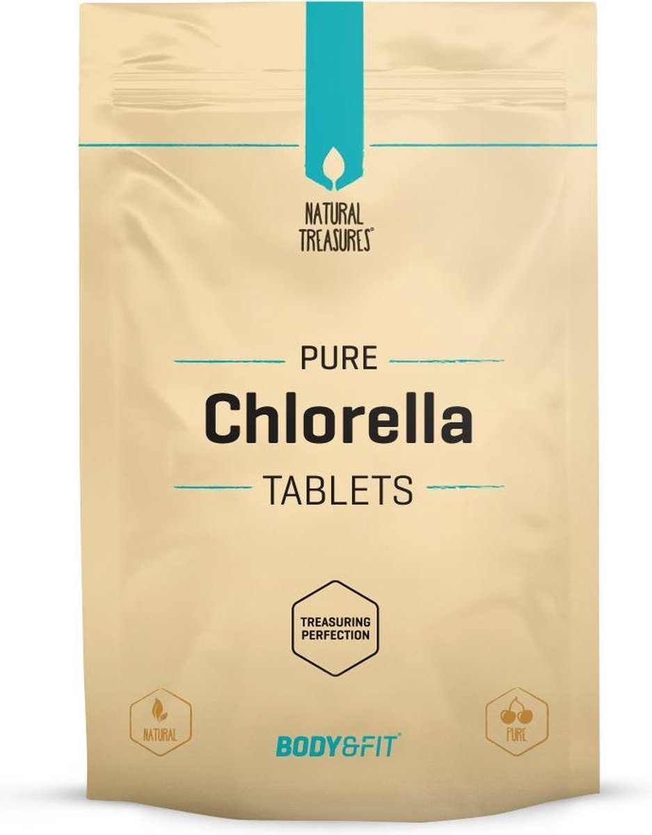 Body & Fit Superfoods Pure Chlorella tabletten - 500 tabletten