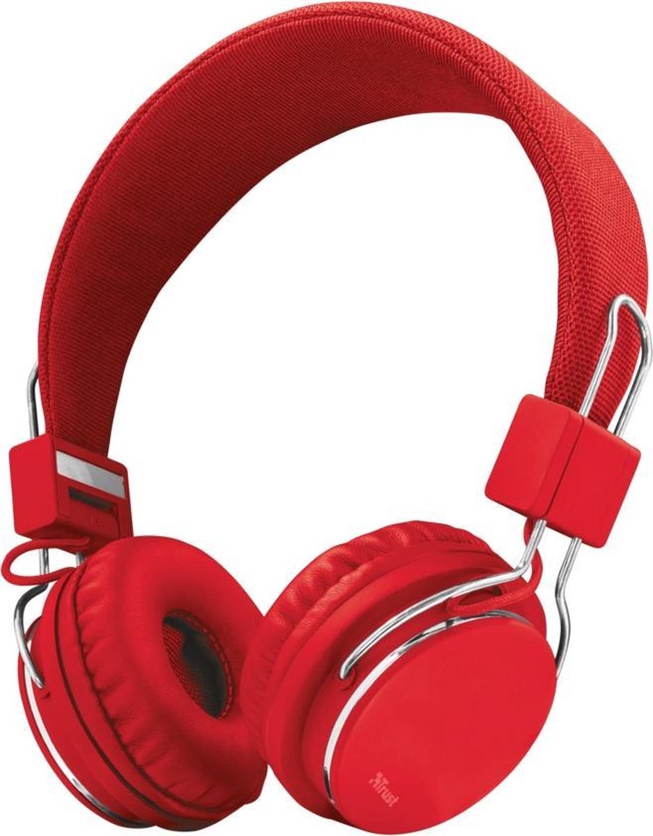 Trust ZIVA KOPTELEFOONS RED
