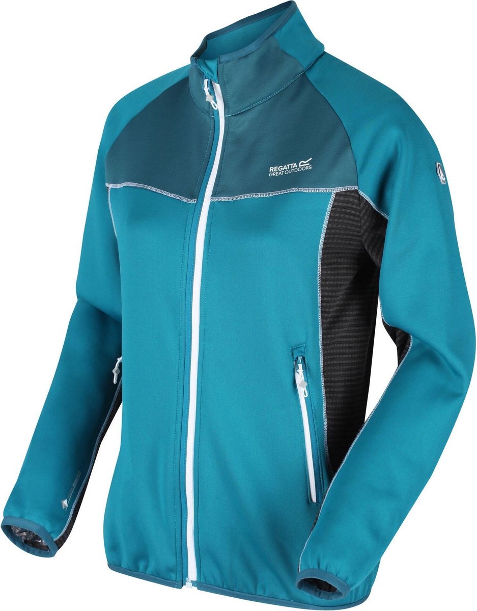 Yare II Softshell Stretch tussenlaag met rits over de volle lengte van Regatta voor dames
