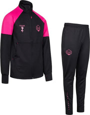Touzani ATW SUIT Jr. - Black/Magenta - 100% Polyester - Maat: 140