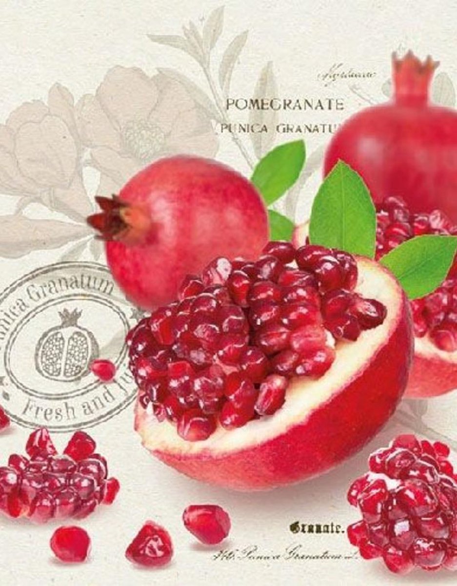 servetten met granaatappel
