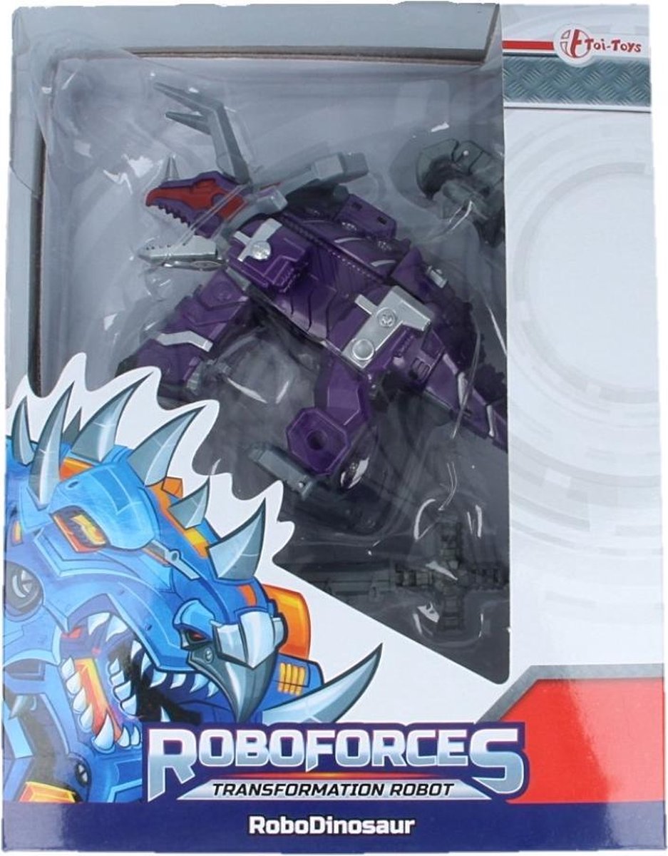 Roboforcers RoboDinosaurus Paars