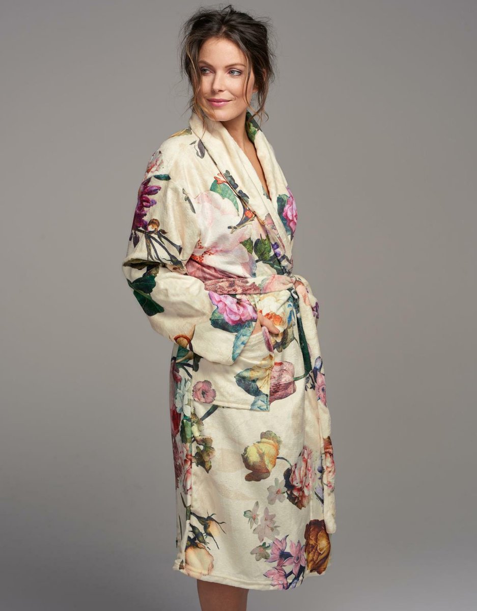 Essenza Fleur Homecoat - Ecru M