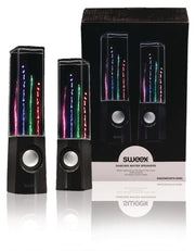 Speaker 2.0 USB 3.5 mm 6 W Black/Transparent